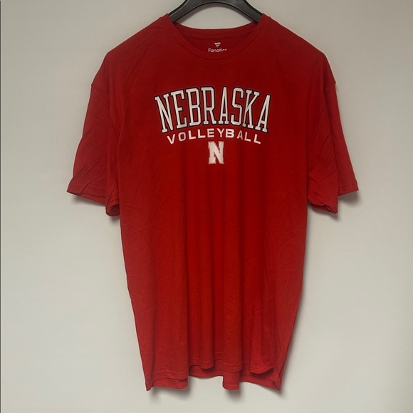 Fanatics Other - Fanatics Nebraska Volleyball Red Tee